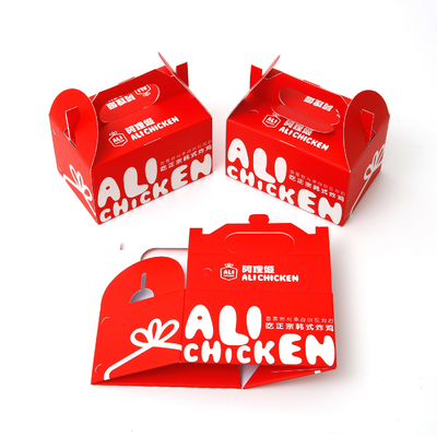 comprar A caixa reciclada feita sob encomenda Chips Disposable Fast Food Roast leva embora a caixa para Resataurant online manufacture