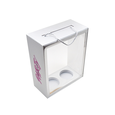 comprar Caixa de Armazenamento Dupla Personalizada de Luxo para Vinho Whisky e Champagne Caixa de Papel online manufacture