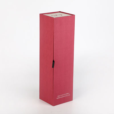 comprar Caixa de presente magnética rígida para garrafa de licor 2 mm Caixa única para garrafa de vinho online manufacture
