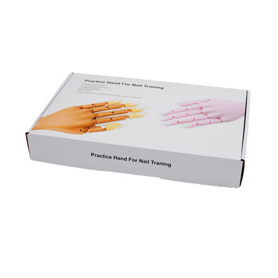 comprar Caixas onduladas brancas de papel de dobramento do encarregado do envio da correspondência com logotipo sem redução online manufacture