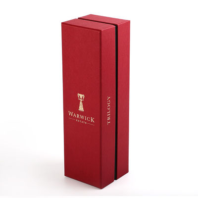 comprar Uma caixa de presente dobrável da garrafa de vinho da parte que empacota para aniversários de casamentos online manufacture