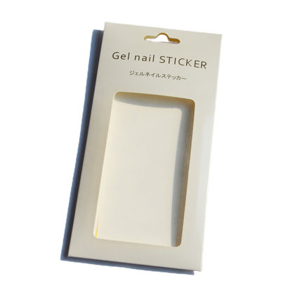 comprar O descanso do papel de embalagem da janela do PVC encaixota o espaço livre liso dobrável de Artpaper para etiquetas falsificadas do prego online manufacture