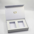 Forma rígida envolvida Kit Box cosmético do livro de EVA Magnetic Closure Gift Boxes