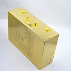 Punho dourado luxuoso de madeira articulado das caixas de presente 300g que empacota para cuidados médicos