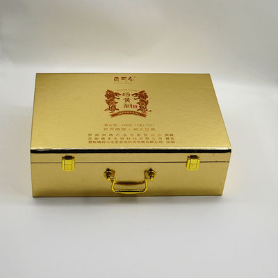 comprar Punho dourado luxuoso de madeira articulado das caixas de presente 300g que empacota para cuidados médicos online manufacture