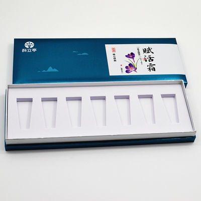 comprar Tampa inferior Kit Luxury Gift Boxes 1000gsm Skincare que empacota com entalhes EVA Inlay online manufacture