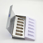 Presente superior rígido de empacotamento cosmético luxuoso das caixas CMYK do ODM de CorelDraw Skincare com tampas