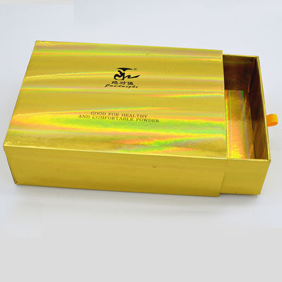 comprar Rígido luxuoso do ODM da caixa holográfica PMS da gaveta do papel de fósforo do efeito online manufacture