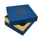 CMYK personalizou grandes caixas de presente que do quadrado o cartão envolveu o empacotamento de seda dos cuidados médicos de pano