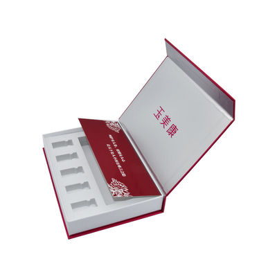 comprar Caixa de presente magnética rígida do fechamento da aleta com EVA Insert Cutout UV reversa online manufacture