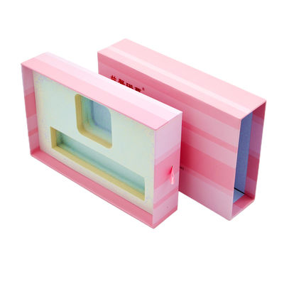 comprar impulso cor-de-rosa rígido deslizante de Greyboard do fósforo das caixas de presente da gaveta 1400gsm e para puxar ISO9001 online manufacture