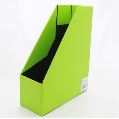 comprar ASTM liso dobrável Desktop corrugou o organizador Lime dos suportes do compartimento do cartão do arquivo online manufacture