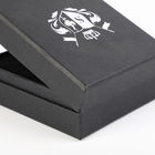 Caixas de presente de papel rígidas Matte Black EVA Inlay da lembrança de Greyboard 30mm