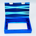 Tampa holográfica de empacotamento cosmética da aleta das caixas ISO9001 uma caixa facial das máscaras da parte