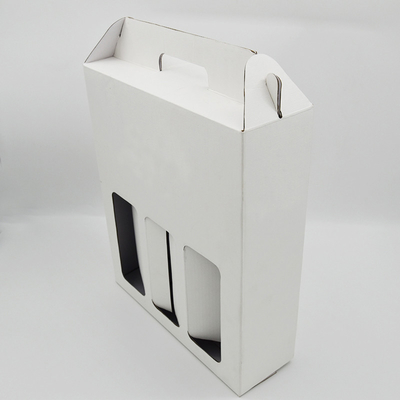 comprar portador ondulado dobrável da garrafa de vinho de duas três garrafas da porta dobrável feita sob encomenda da adega online manufacture