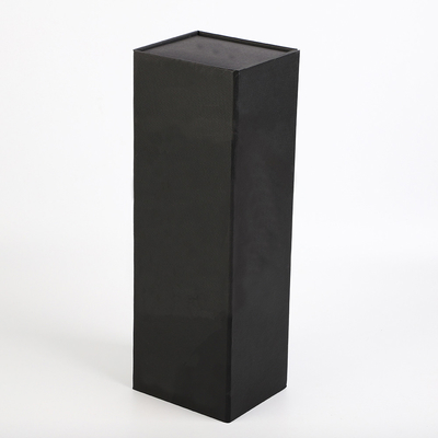 comprar empacotamento luxuoso do papel do bloco liso da caixa de presente da garrafa de vinho do greyboard online manufacture