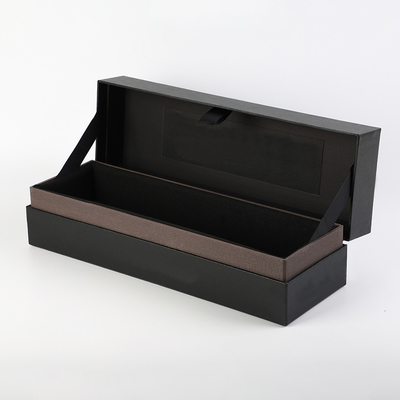 comprar Caixa de empacotamento do coxim do único vidro luxuoso da parte alta da caixa de presente da garrafa do champanhe do uísque da aguardente do vinho online manufacture