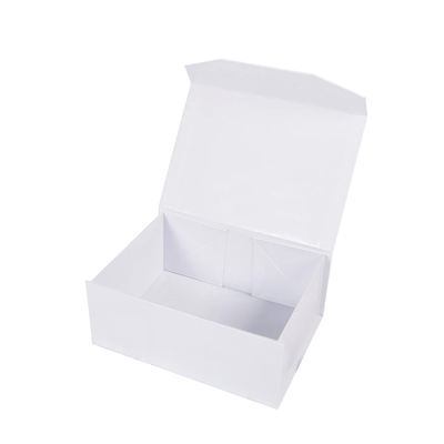Caixa de presente magnética dobrável de papel ondulado