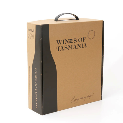 Exquisitamente impresso fechamento magnético de garrafa de vinho caixa de presente garrafa de vinho caixa de apresentação