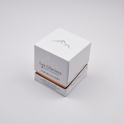 Caixas de papel cosmético reciclável com logotipo personalizado