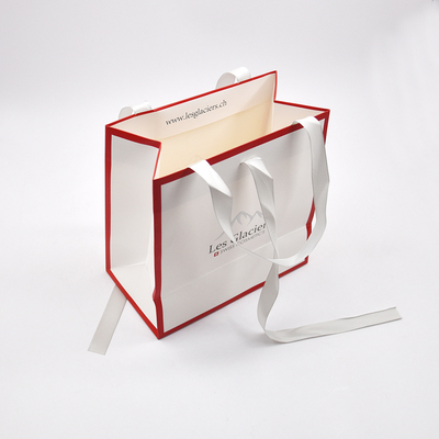 Embalagem personalizada Bolsas de papel personalizadas com impressão offset