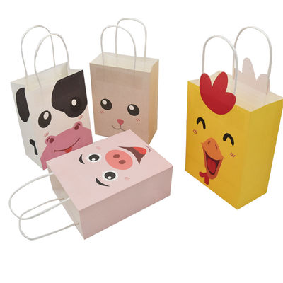 Impressão de papel feita sob encomenda Eco do FCS Cmyk dos sacos de compras do ofício amigável