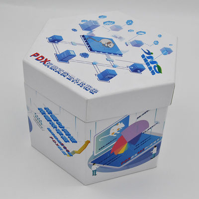Caixa de presente sextavada de Sexangle