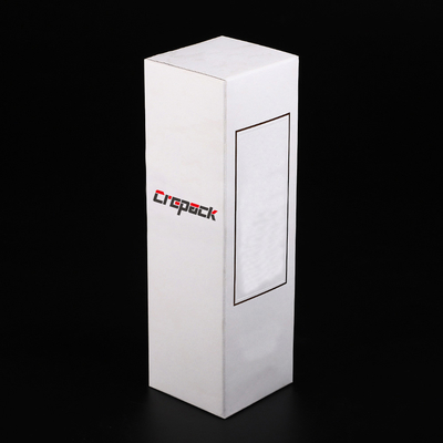 Caixas de empacotamento cosméticas personalizadas do perfume longo branco para cuidados com a pele